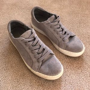 Kenneth Cole Gray Suede Sneakers Women Size 7